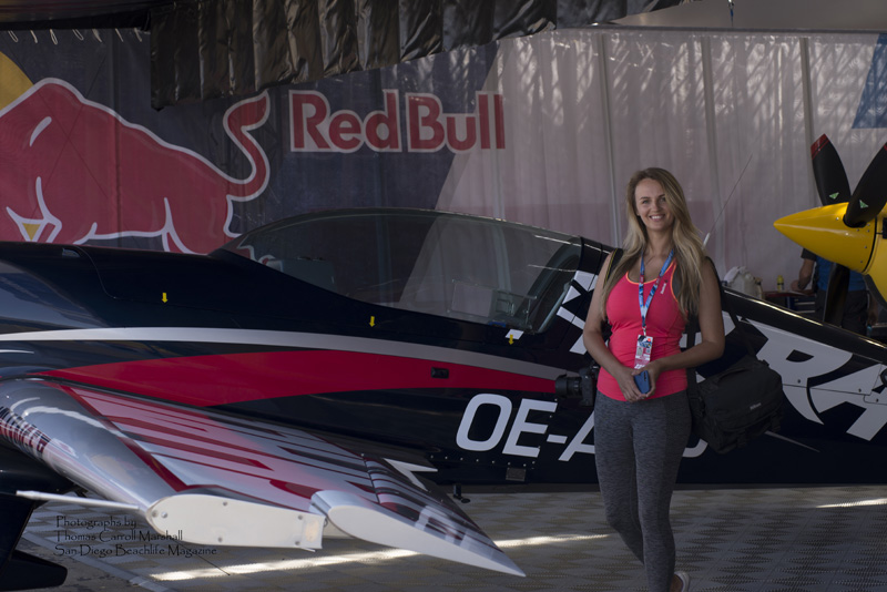 Red Bull Aircraft with Sasha