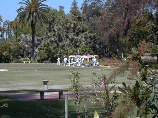 Lawn Bowling in San Diego's Balboa Park